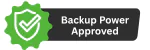 Backup power approved badge for off-grid and emergency energy systems from My Solar Panel Kit