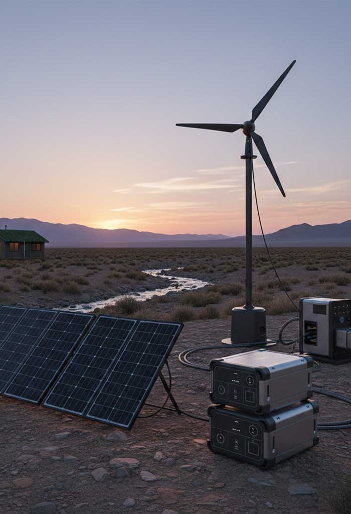 off grid solar panel