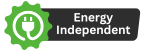 Energy independence badge for solar and off-grid power systems from My Solar Panel Kit