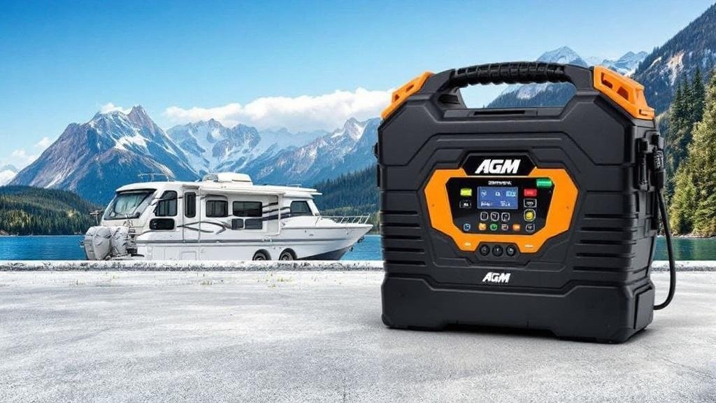 Amazing AGM Battery Charger for Fast Charging RVs and Boats | MySolarPanelKit